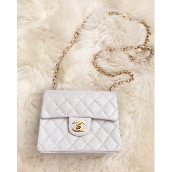 CHANEL Handbags - 🖤CHANEL Vintage Quilted Mini Square Crossbody